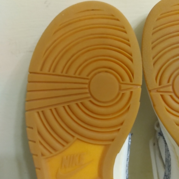 Mens Nike Dunk Low Americana Washed Denim White Blue FN6881-100 Sneakers Sz 10.5 - Picture 4 of 16